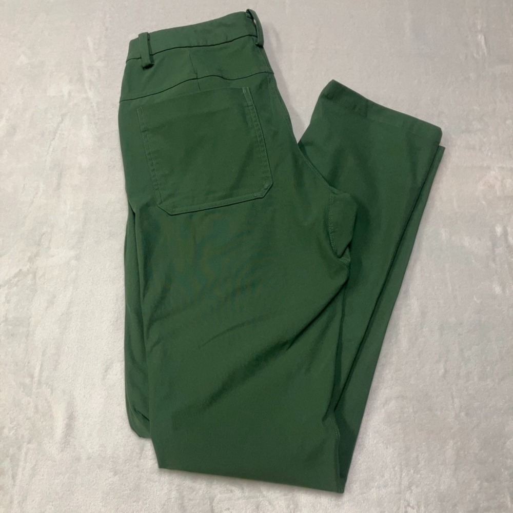 Lululemon ABC Slim Fit Pants Men's 28x32‎ Green Warpstreme Stretch Fabric Chino